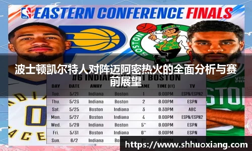 波士顿凯尔特人对阵迈阿密热火的全面分析与赛前展望